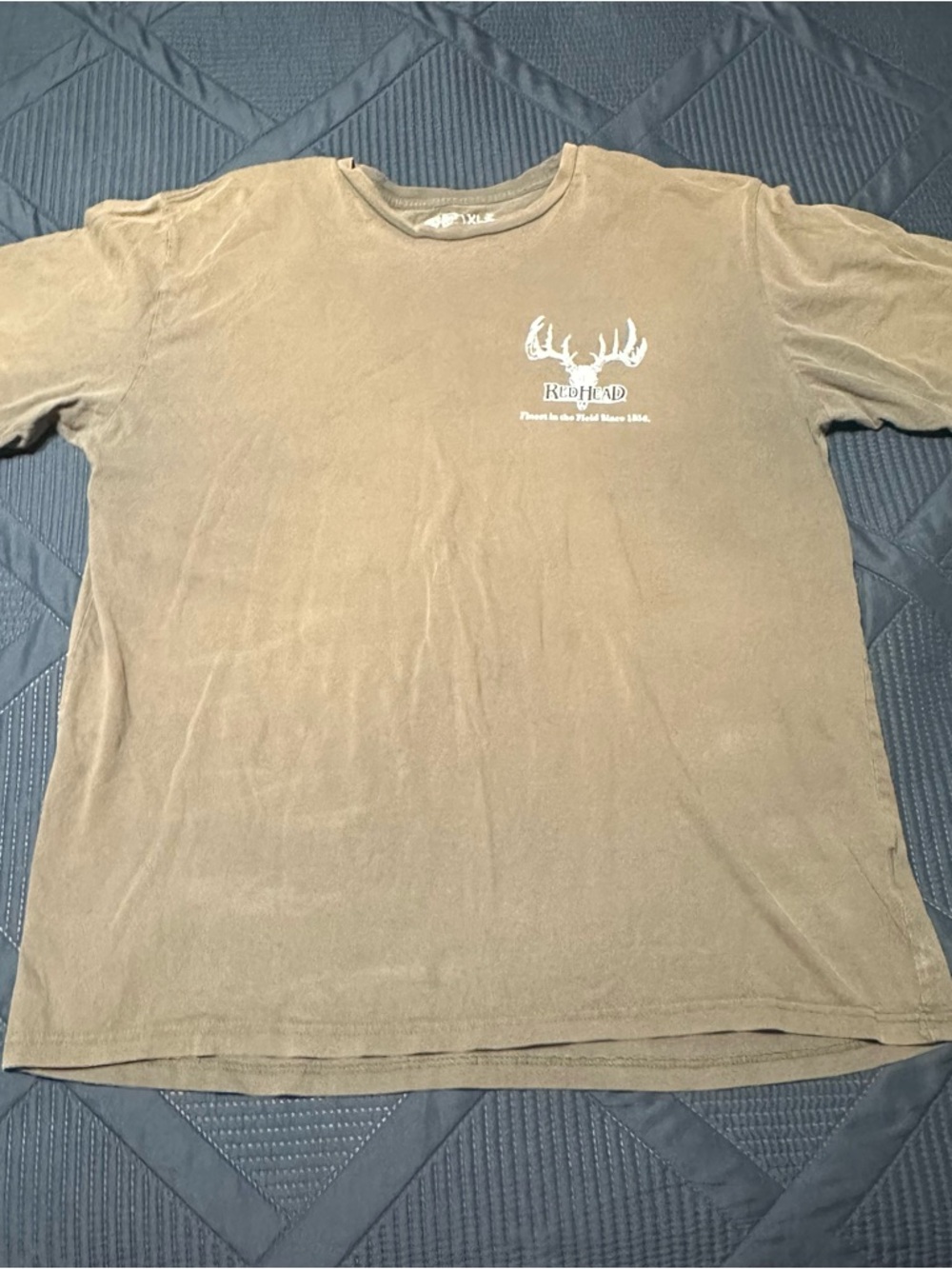 RedHead XL Elk Graphic Hunting T-Shirt  Outdoor Deer 100% Cotton